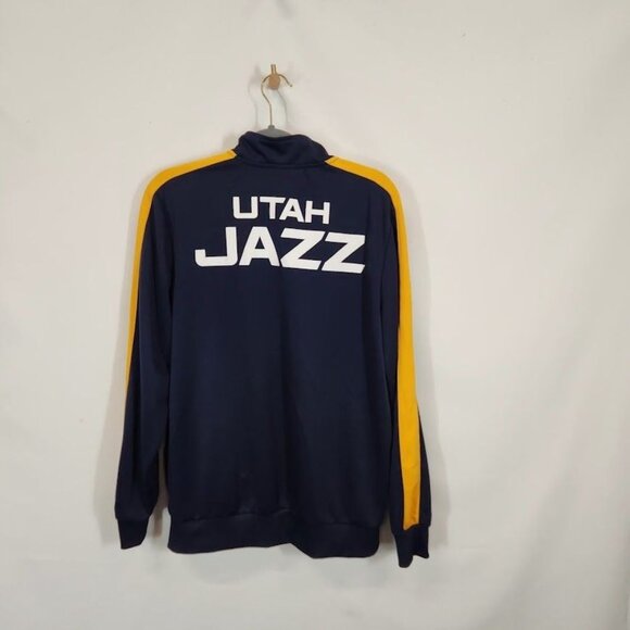 NBA Utah Jazz men's Warm Up Jacket‎ in Navy Blue - Size medium - Picture 4 of 6